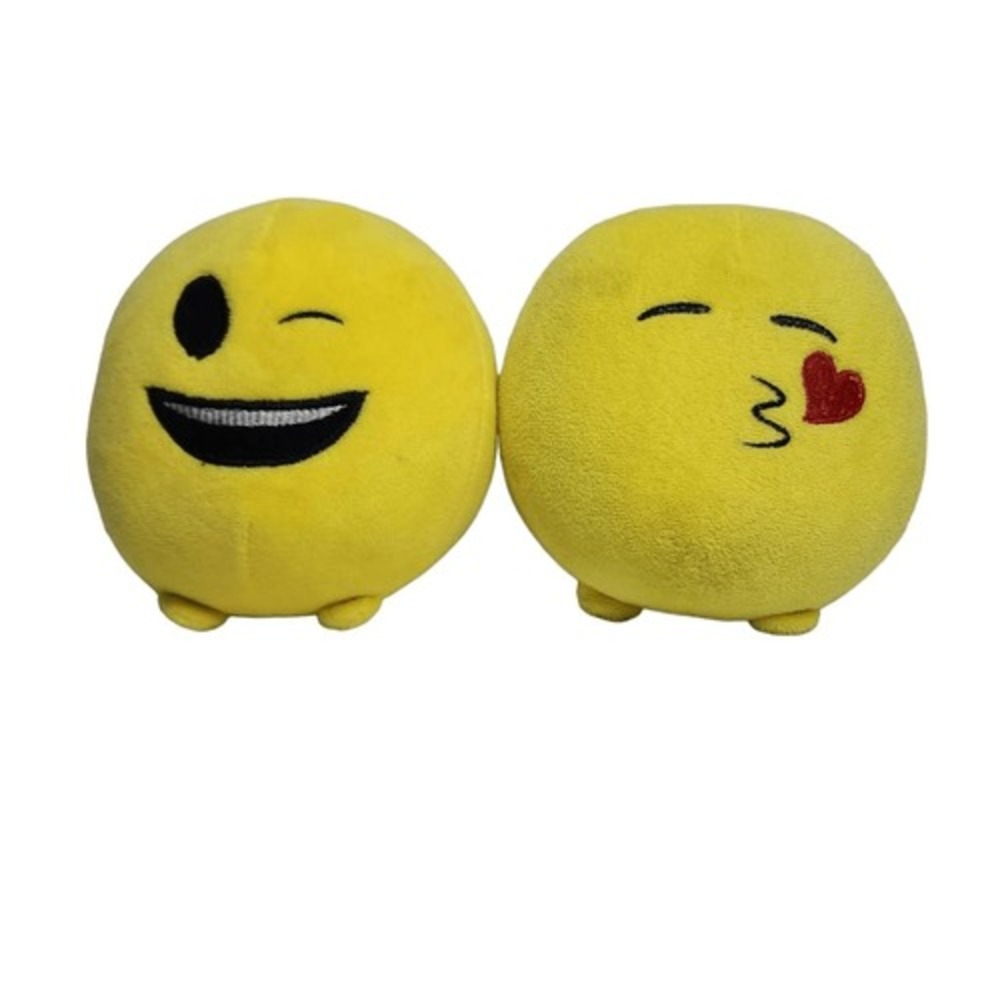 Magic Time Kid's Multicolor‎ 5" Imogi Limited Wink And Kiss Emoji Plush